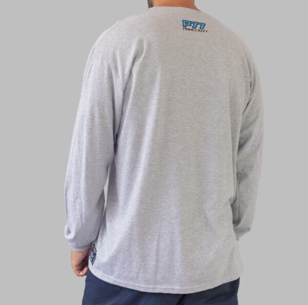 Men's Original Design Long Sleeve Tee - Image 2
