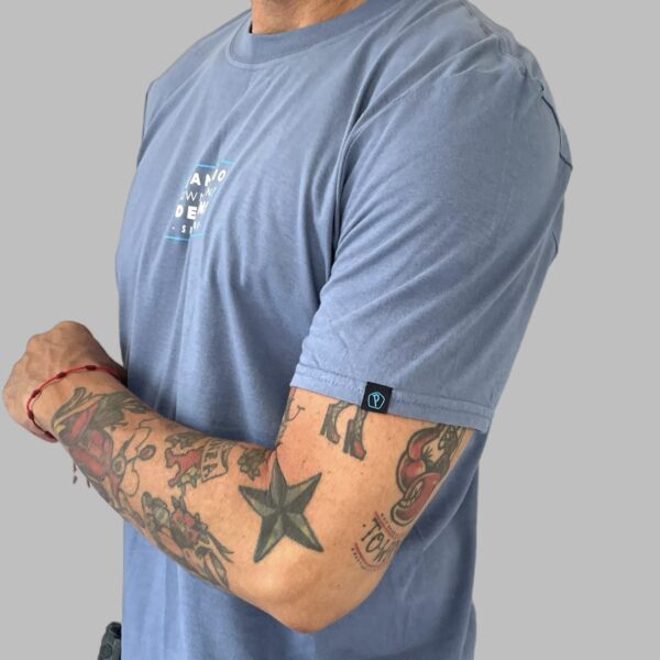 Men's Older Surfer Guy Short Sleeve Tee - Image 3