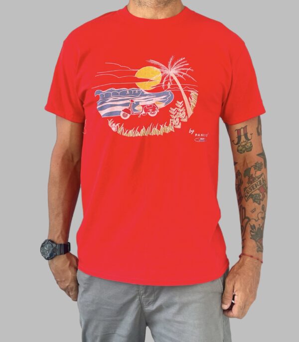 Men's Vespa Waves Short Sleeve Tee