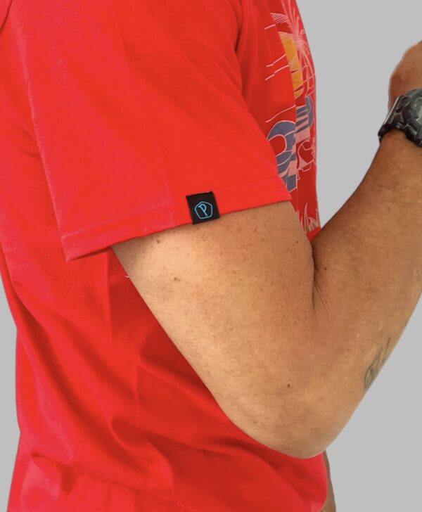 Men's Vespa Waves Short Sleeve Tee - Image 2
