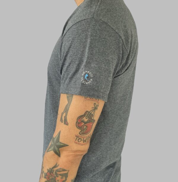 Men's  Nomadic Designer Camaleon Skater Short Sleeve Tee - Image 3