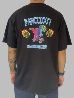 Men's Nomadic Designer Dino Smoker Skating Short Sleeve Tee