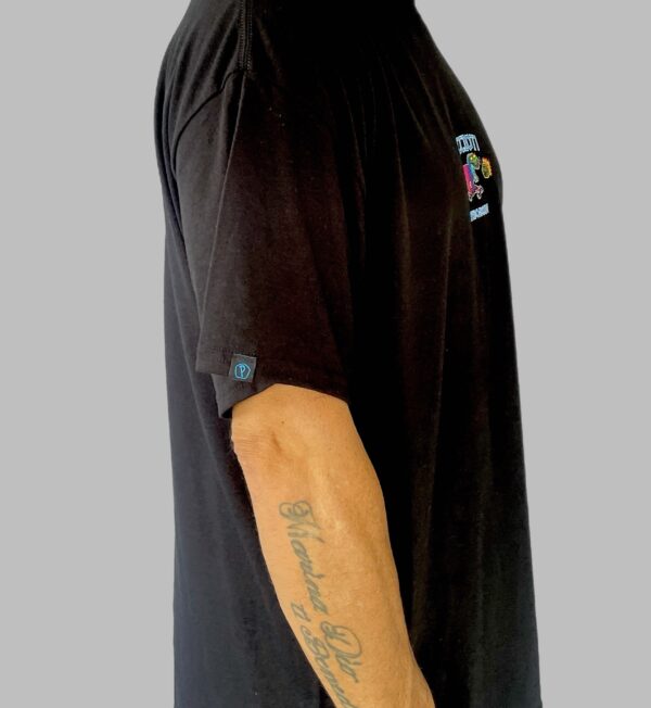 Men's Nomadic Designer Dino Smoker Skating Short Sleeve Tee - Image 4