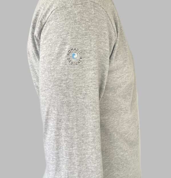 Men's Mushroom Skatepark Long Sleeve Tee - Image 4