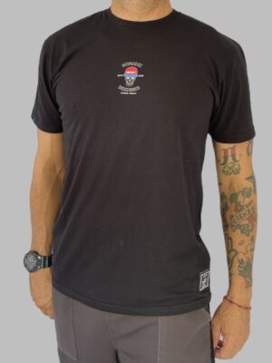 Men's Nomadic Designer Skating Skull Short Sleeve Tee