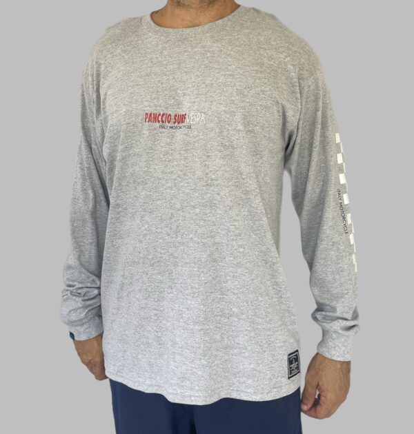 Men's Vespa Italy Long Sleeve Tee - Image 2