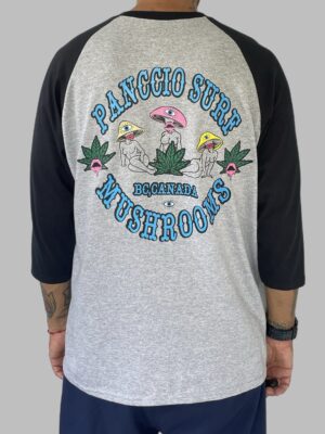 Men's Mushroom Cad 3/4 Long Sleeve Tee