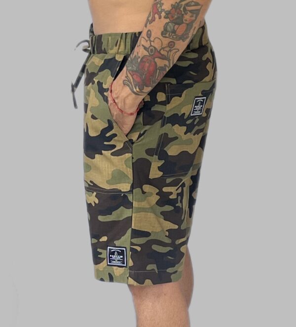 Men's Camo Military Col Shorts - Image 5