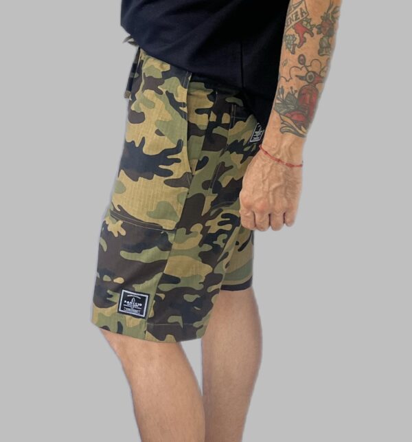 Men's Camo Military Col Shorts - Image 2