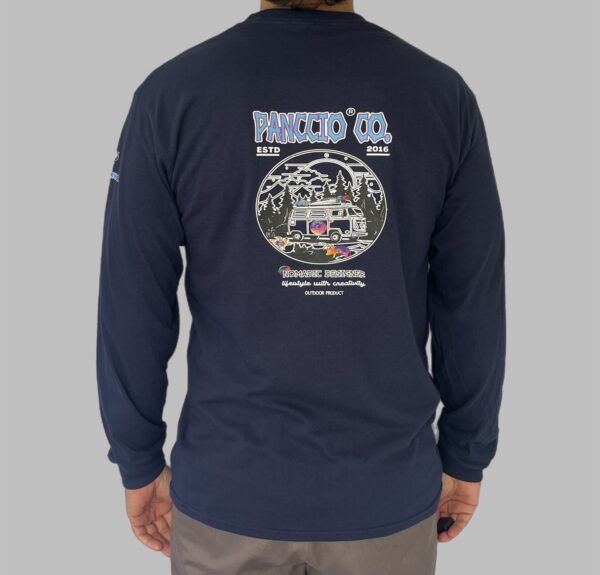 Men's Animals Camper Nomadic Designer Long Sleeve Tee