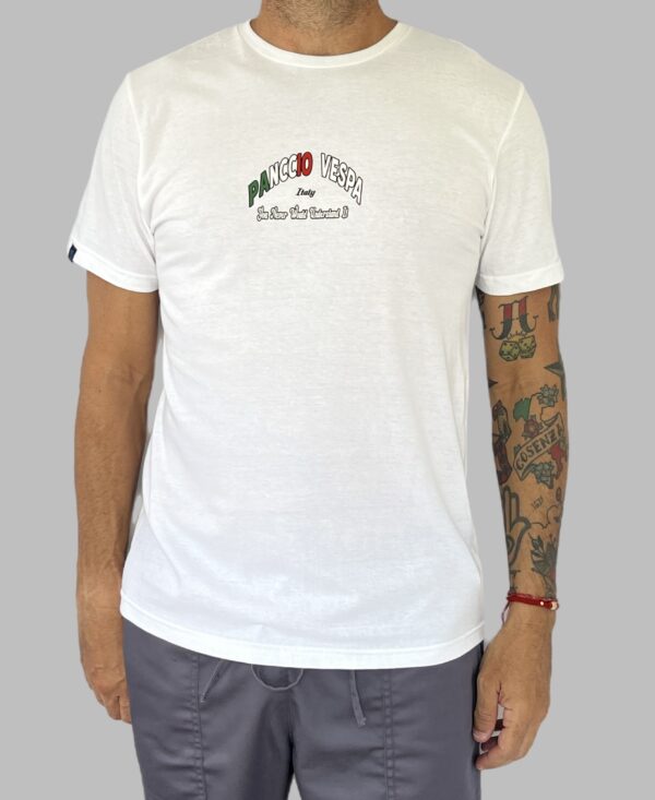 Men's Nomadic Designer Vespa Italy Short Sleeve Tee - Image 2