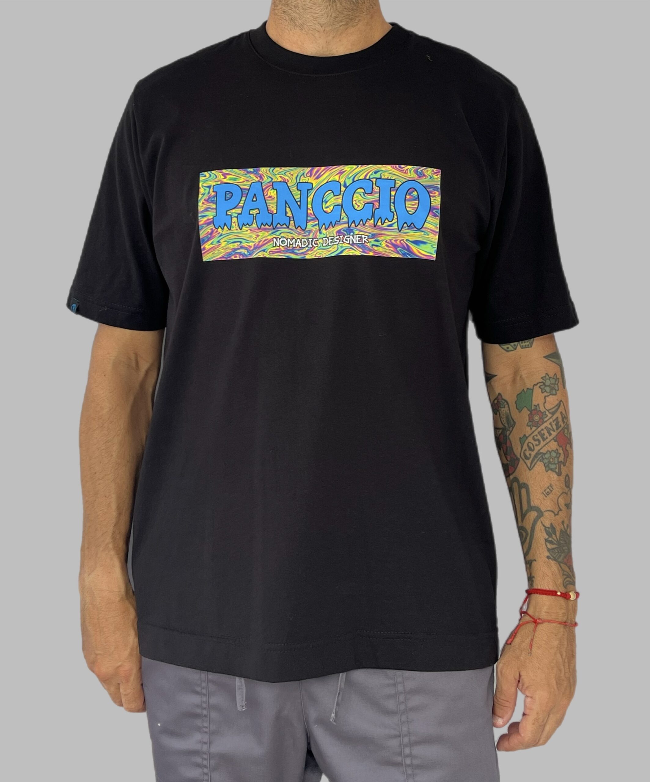 Men's Nomadic Designer Psychedelic Brand Short Sleeve Tee