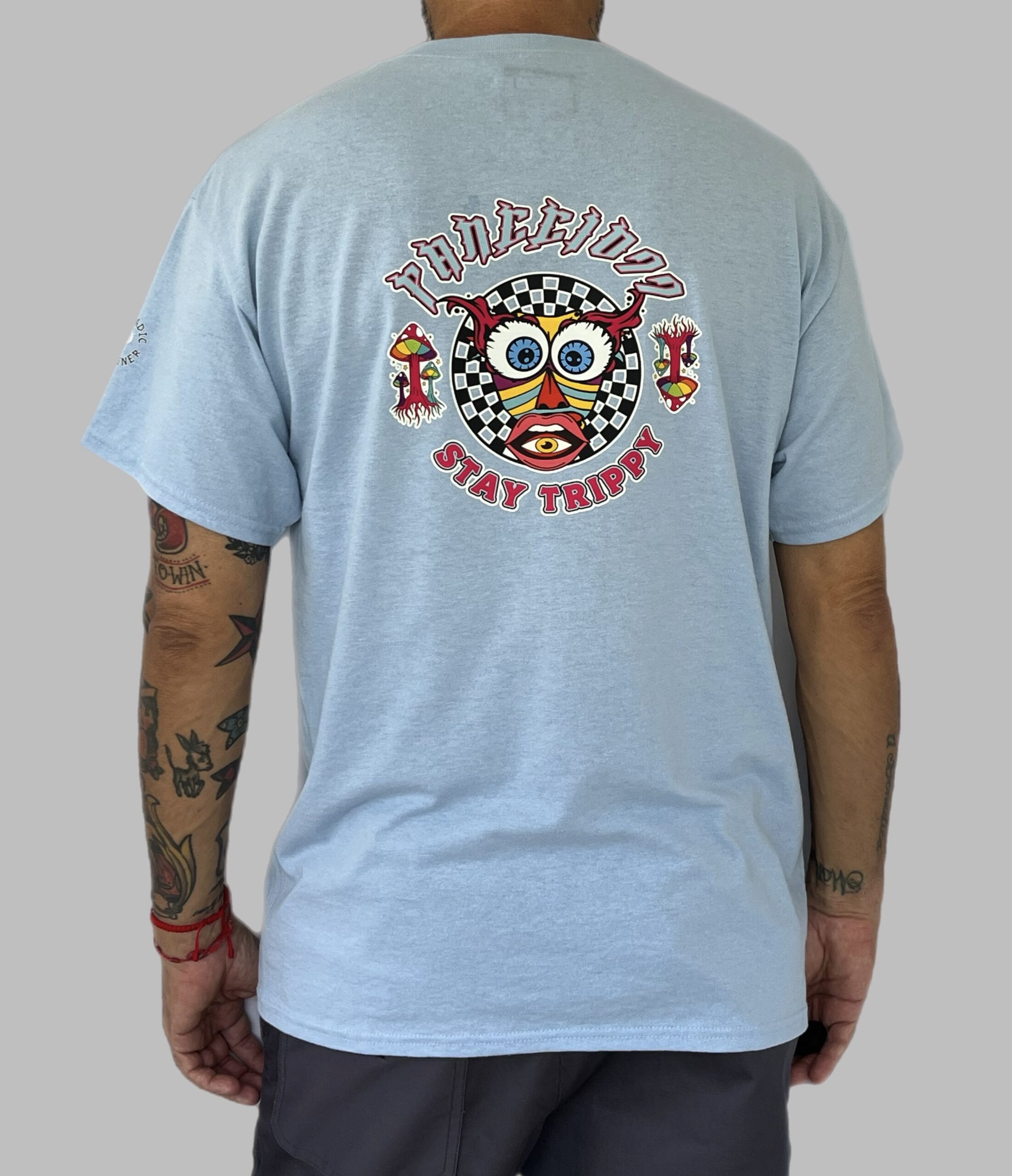 Men's Nomadic Designer Stay Trippy Short Sleeve Tee - Image 2