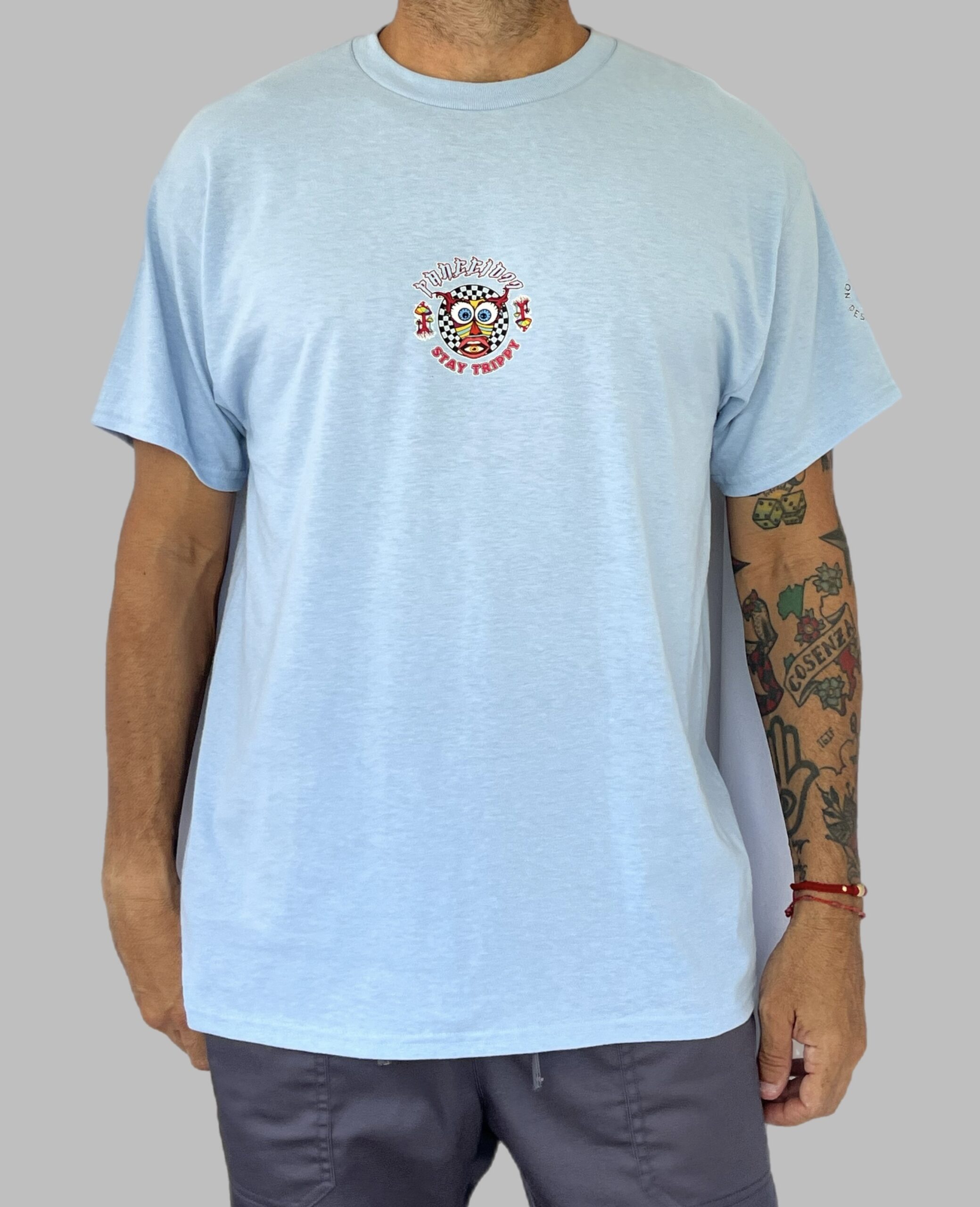 Men's Nomadic Designer Stay Trippy Short Sleeve Tee