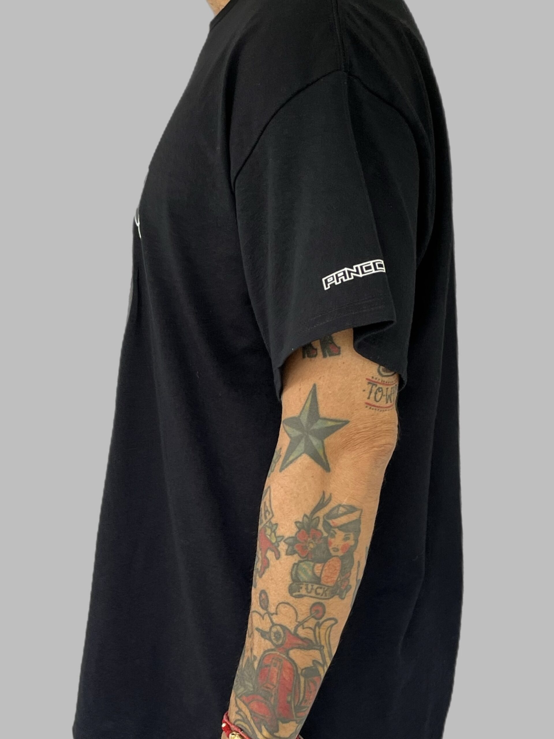 Men's Nomadic Designer Psychedelic Camper Life Short Sleeve Tee - Image 4