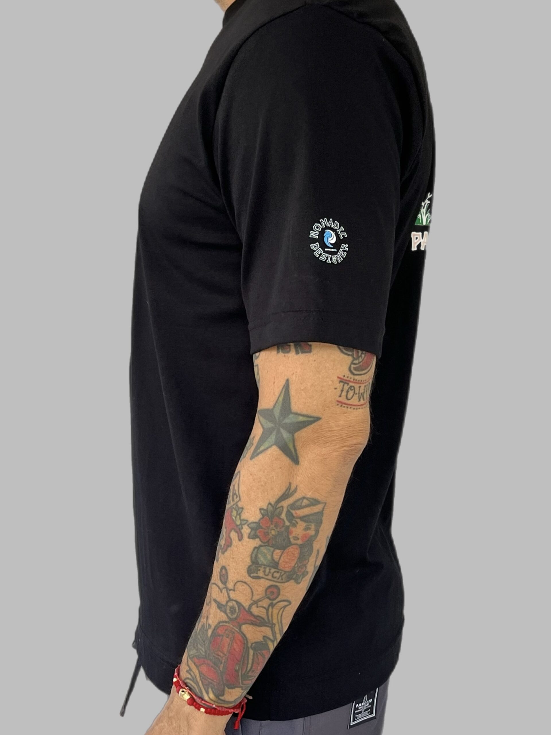 Men's Nomadic Designer Vespa Camper Life Short Sleeve Tee - Image 4