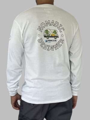 Men's Nomadic Designer Camper LIfestyle  Long Sleeve Tee