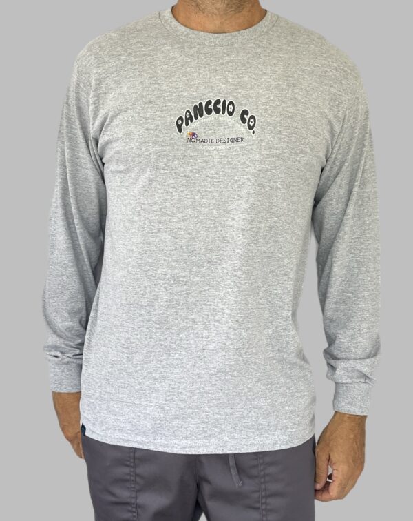 Men's Nomadic Designer Psychedelic Camper Life Long Sleeve Tee - Image 2