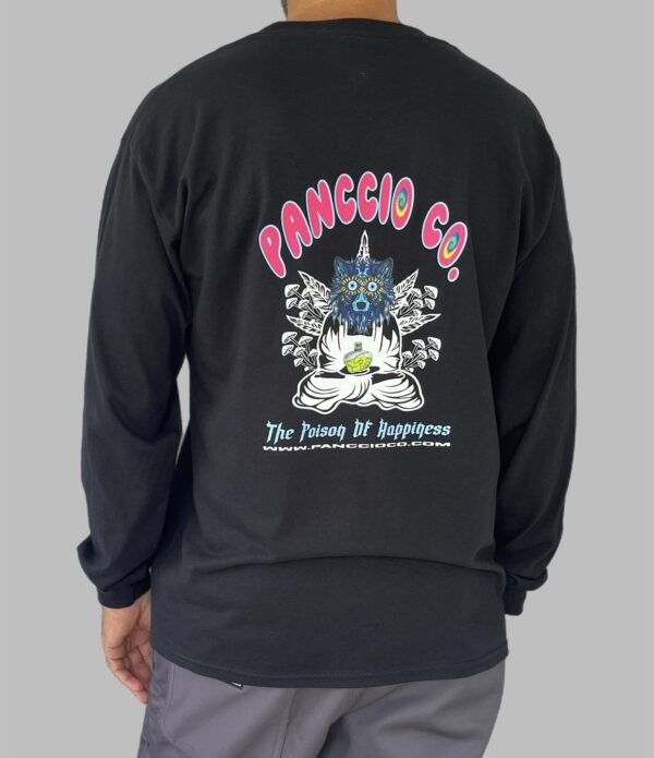 Men's Nomadic Designer Poison Happiness Long Sleeve Tee