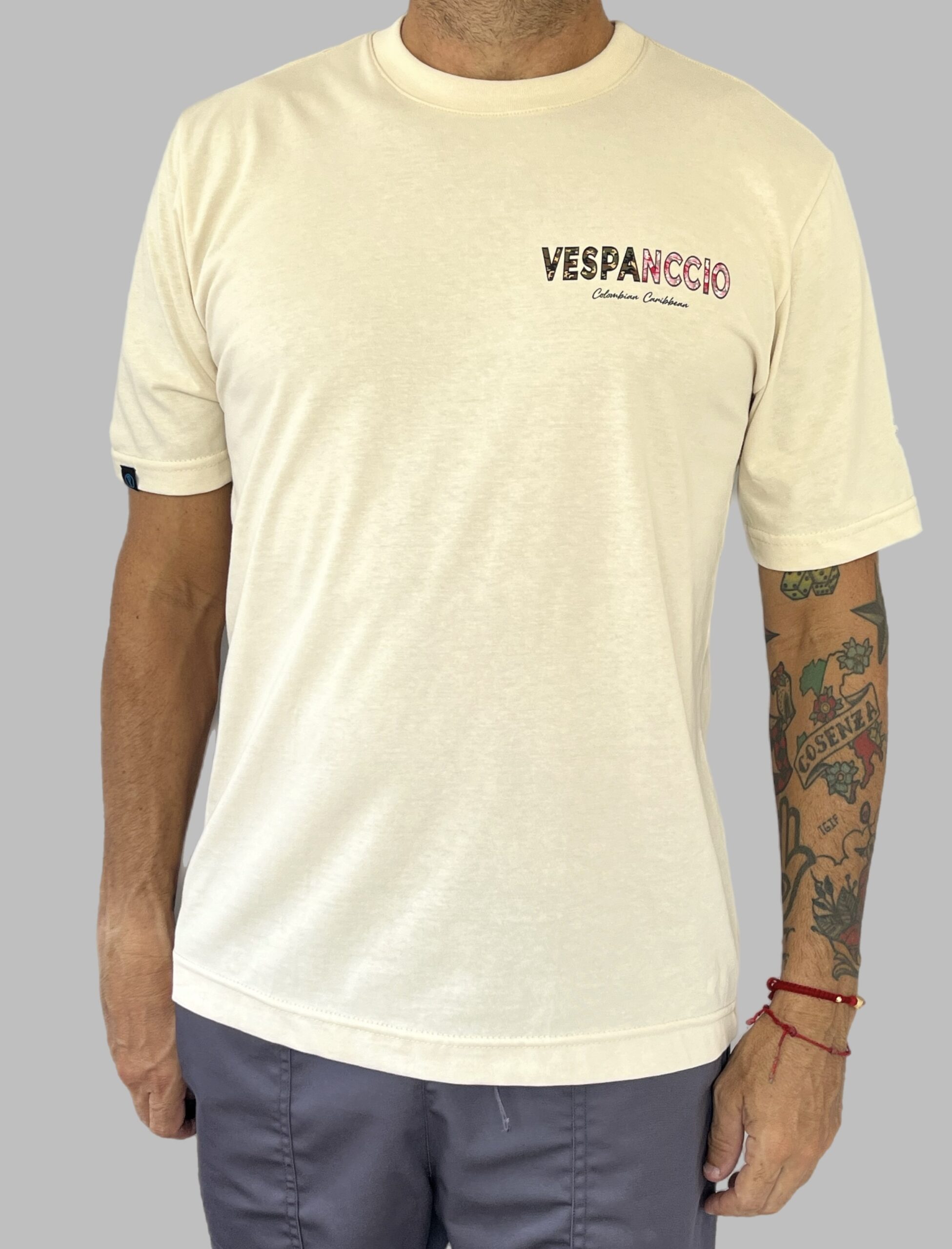 Men's Nomadic Designer Vespa Camo Cozensa Short Sleeve Tee - Image 2