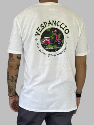 Men's Nomadic Designer Vespa Camo Short Sleeve Tee