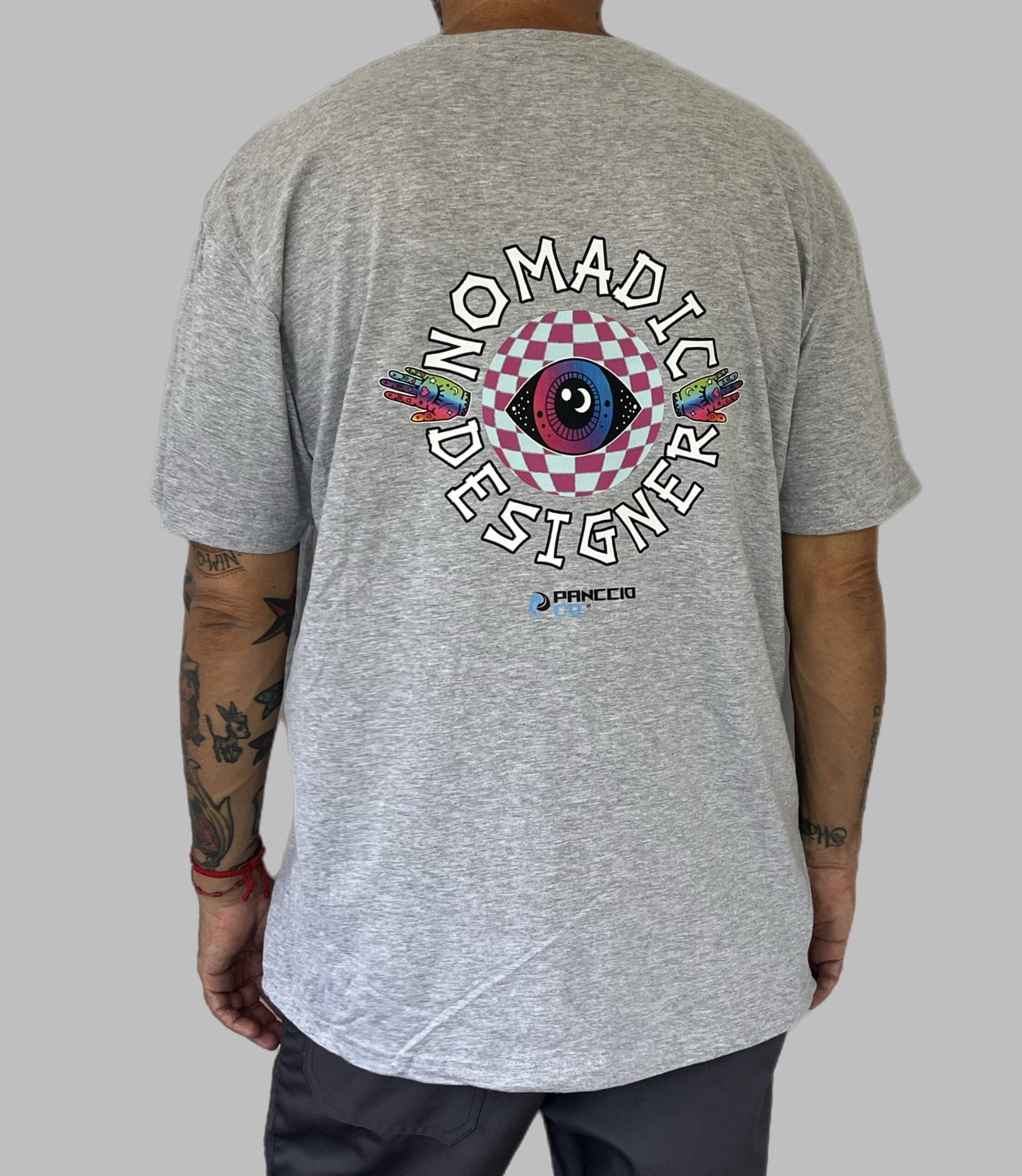 Men's Nomadic Designer Third Eye Dance Short Sleeve Tee