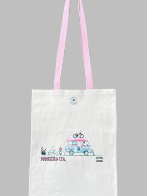 Womens Nomadic Designer Vespa Camper Life Tote Bag