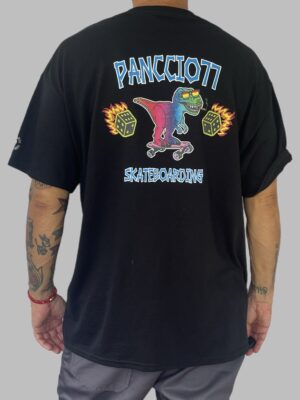 Men's Nomadic Designer Dino Smoker Skating Short Sleeve Tee