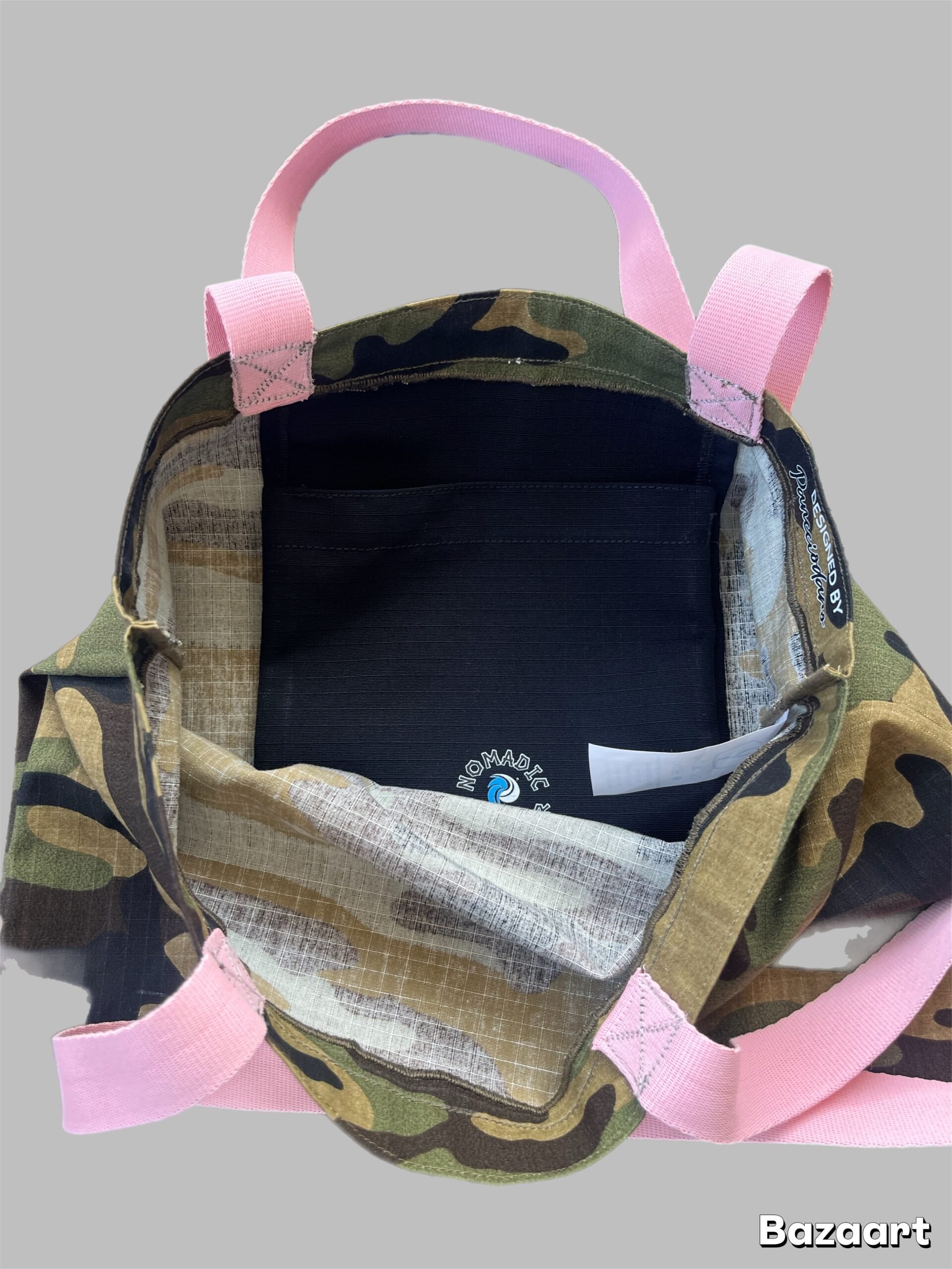 Womens Camo Classic Tote Bag - Image 3