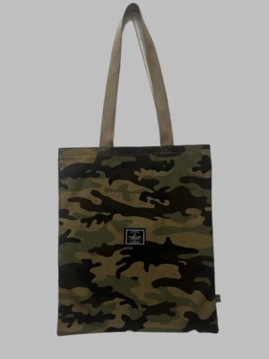 Womens Camo Classic Interchangeable Labels Tote Bag