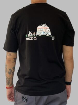 Men's Nomadic Designer Vespa Camper Life Short Sleeve Tee