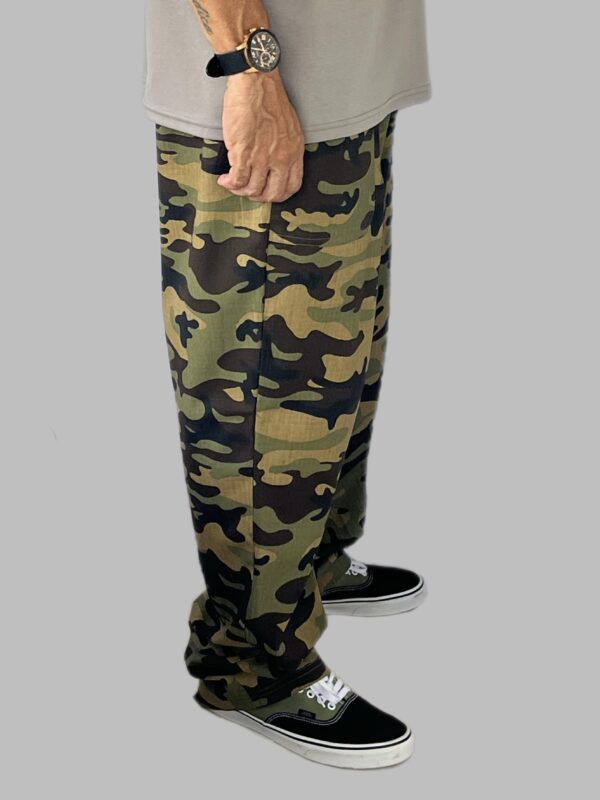Men's Camo Military J.J.C.C Oversized Pants - Image 10