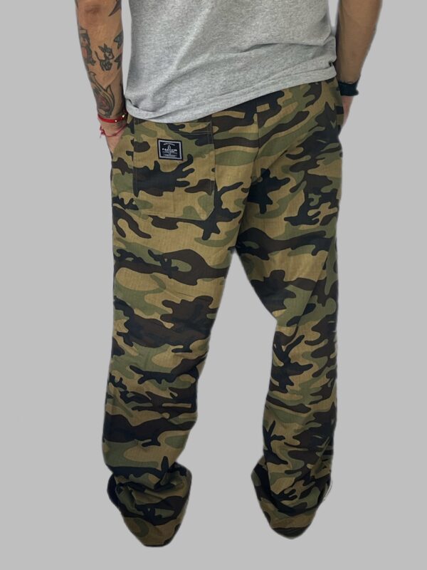 Men's Camo Military J.J.C.C Oversized Pants - Image 2