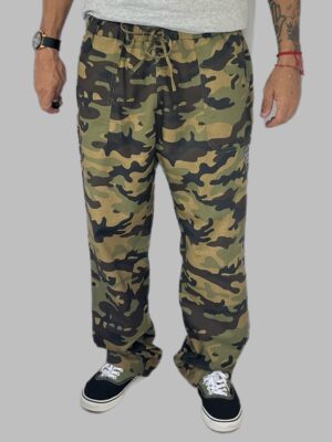 Men's Camo Military J.J.C.C Oversized Pants