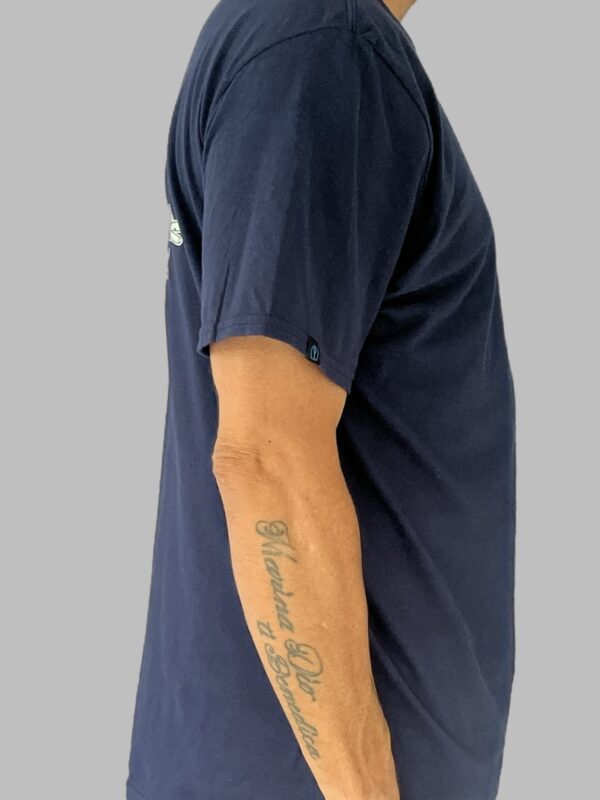 Men's Nomadic Designer Eye Heart Sleeve Tee - Image 4