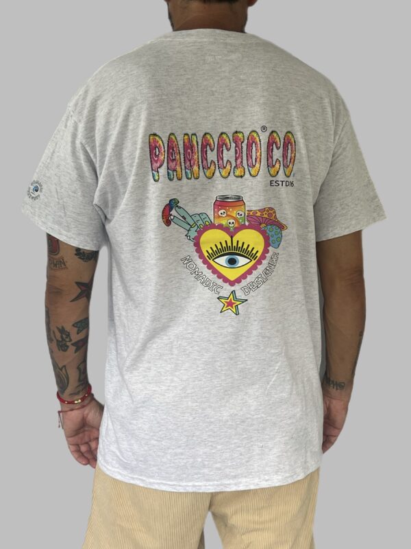 Men's Nomadic Designer Beautifull Heart Sleeve Tee