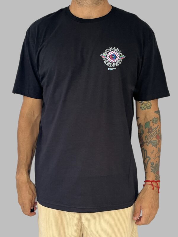 Men's Nomadic Designer Eye Hand Sleeve Tee - Image 2