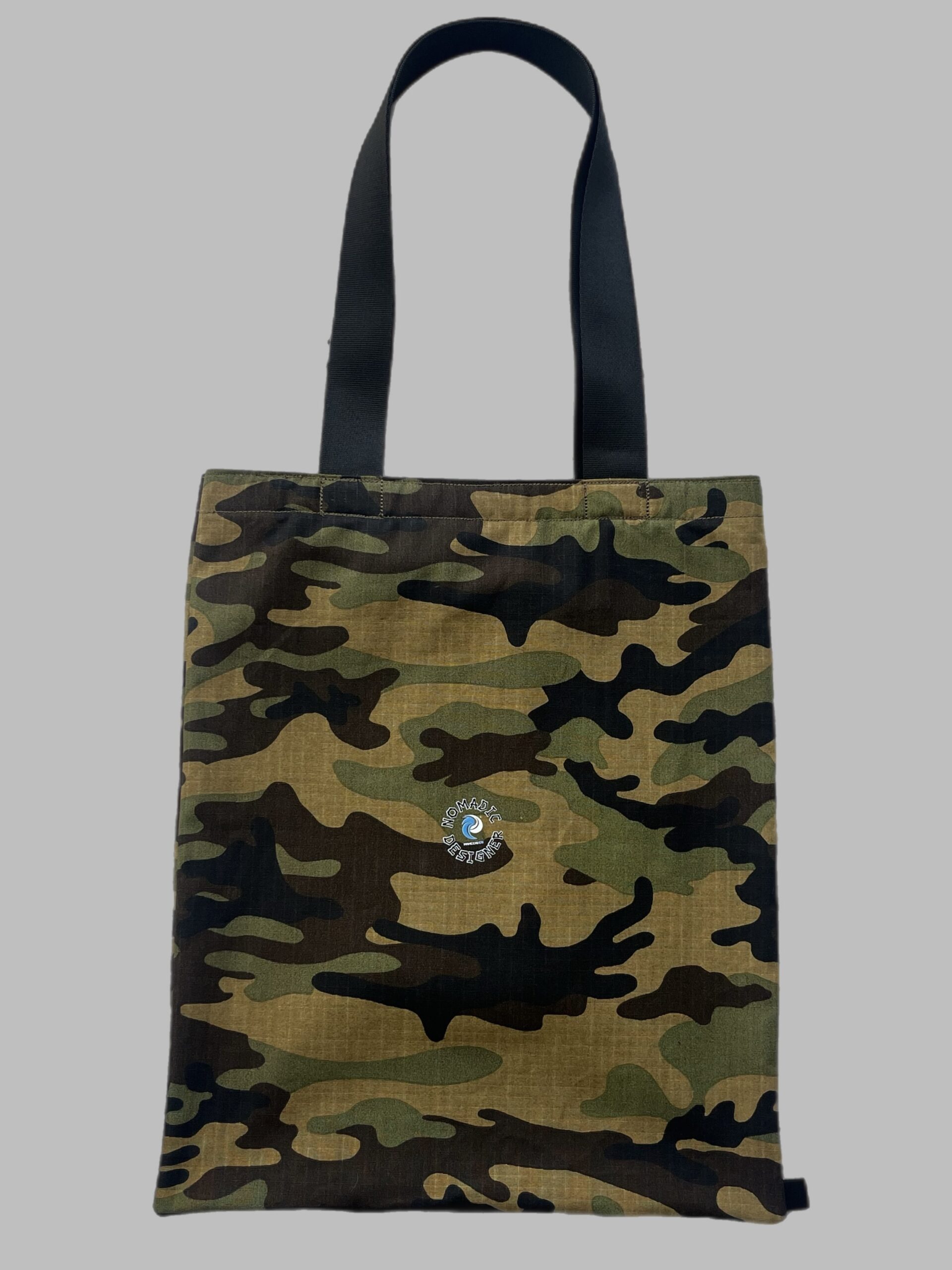 Womens Military Pocket Tote Bag - Image 2