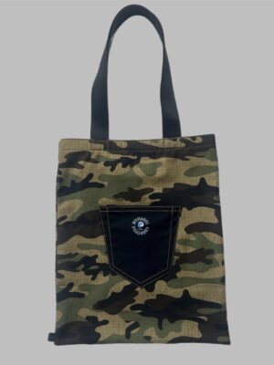 Womens Military Pocket Tote Bag