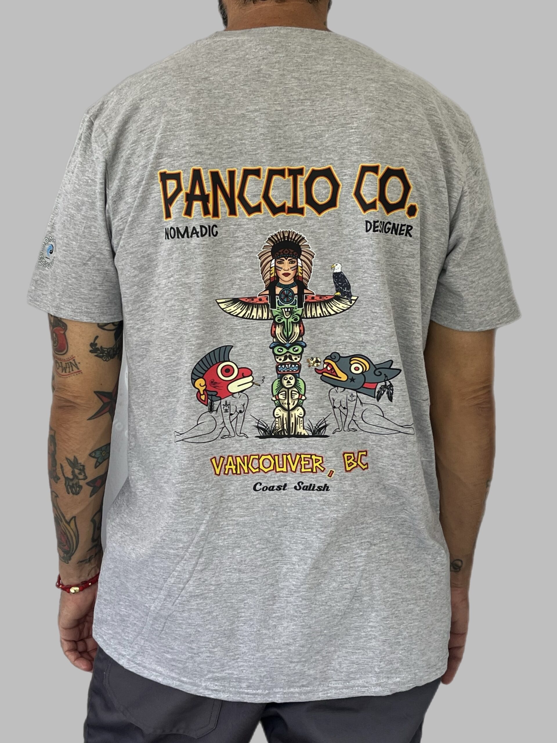 Men's Nomadic Designer Totten Salish Coast Sleeve Tee