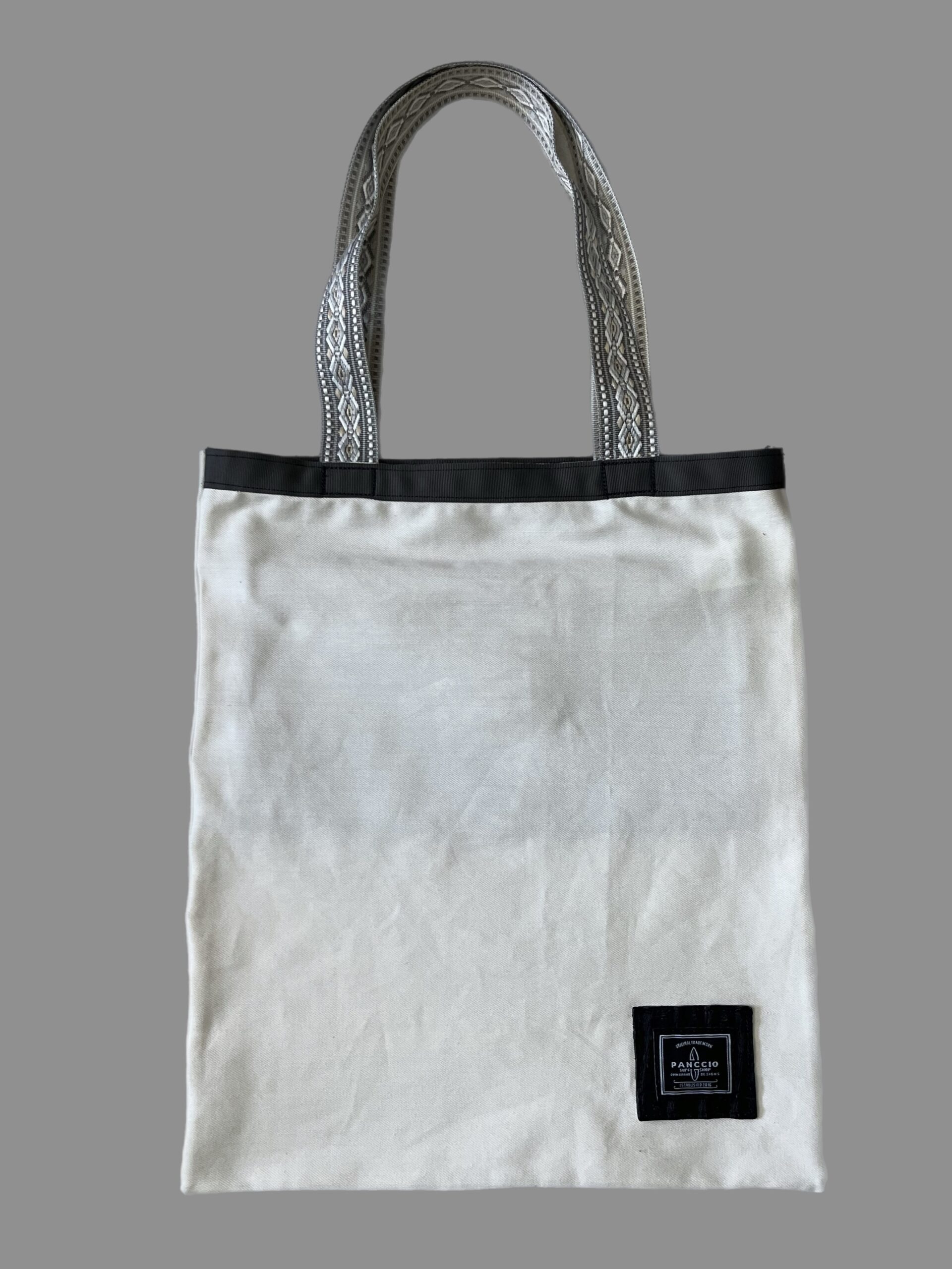 Womens Native Black Crocodile Tote Bag