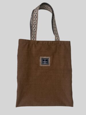 Womens Native Special Brown Crocodile Tote Bag